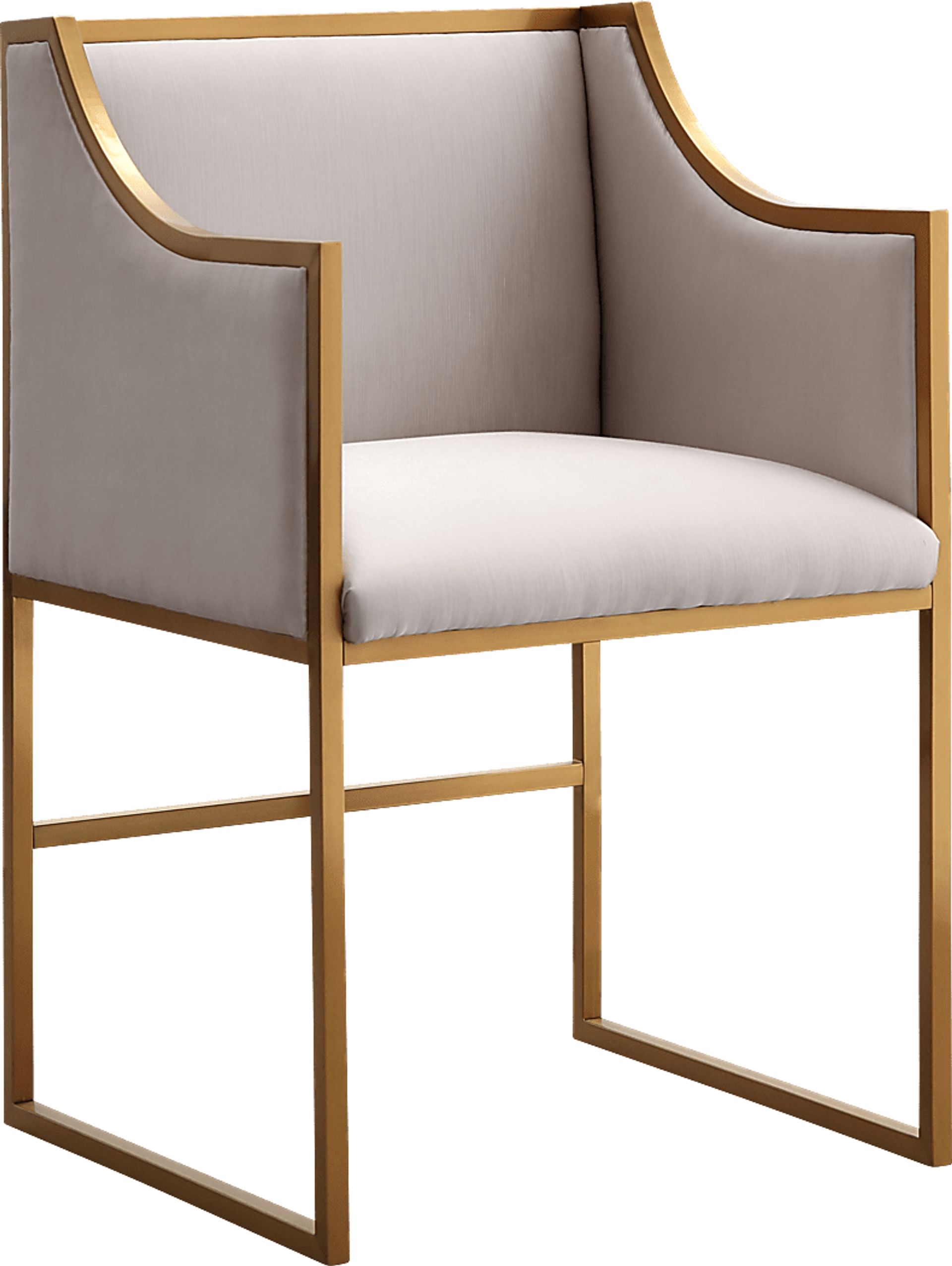 Atara Beige Accent Chair - Image 1