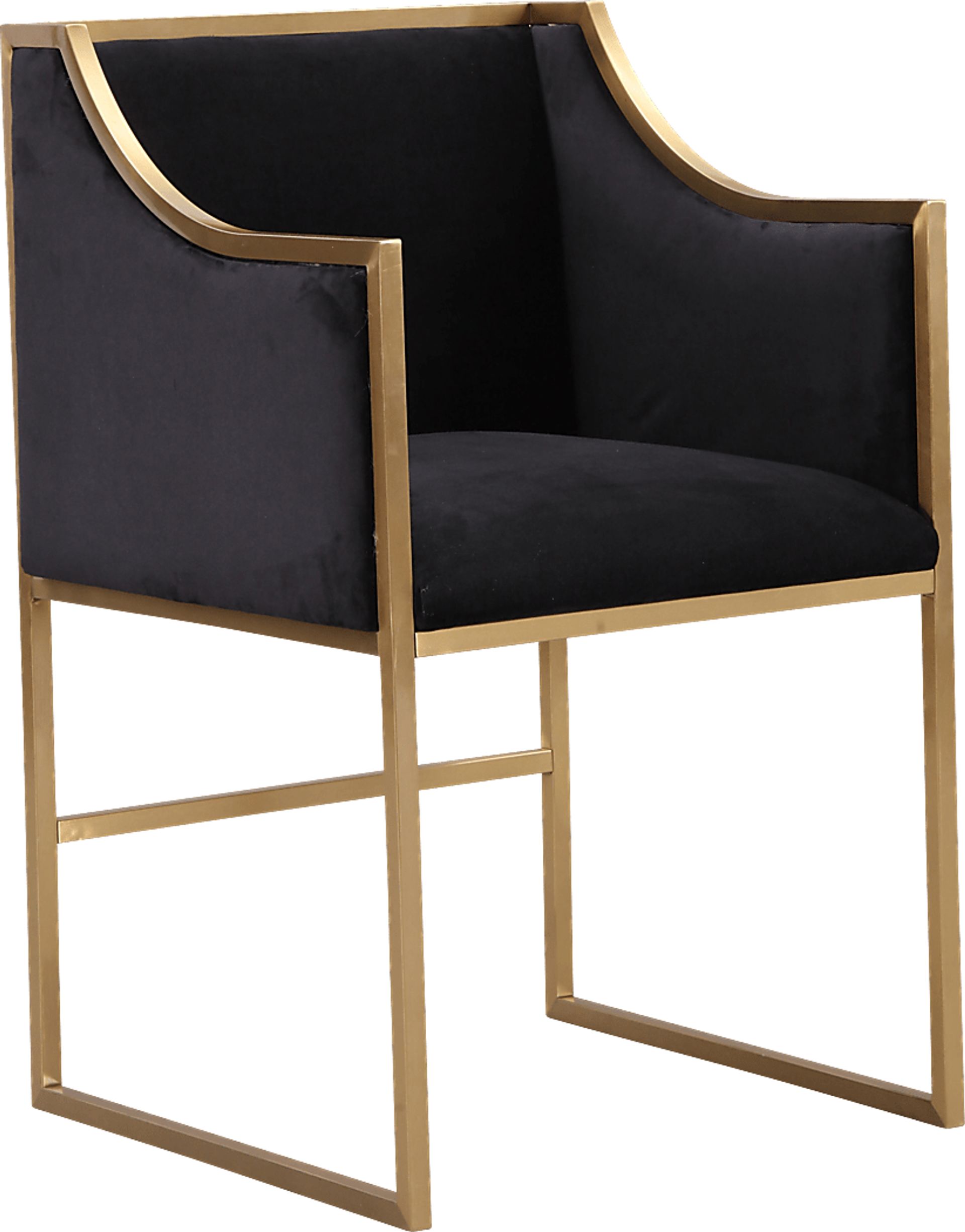 Atara Black Accent Chair - Image 1