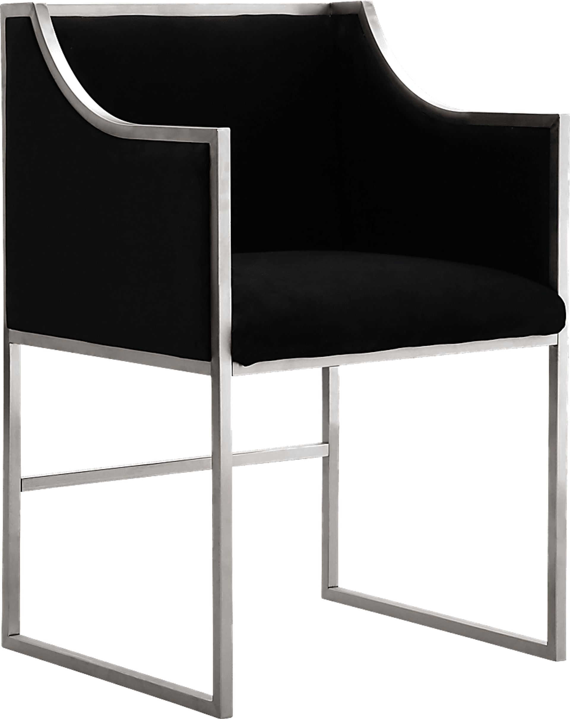 Atara Black Accent Chair - Image 1