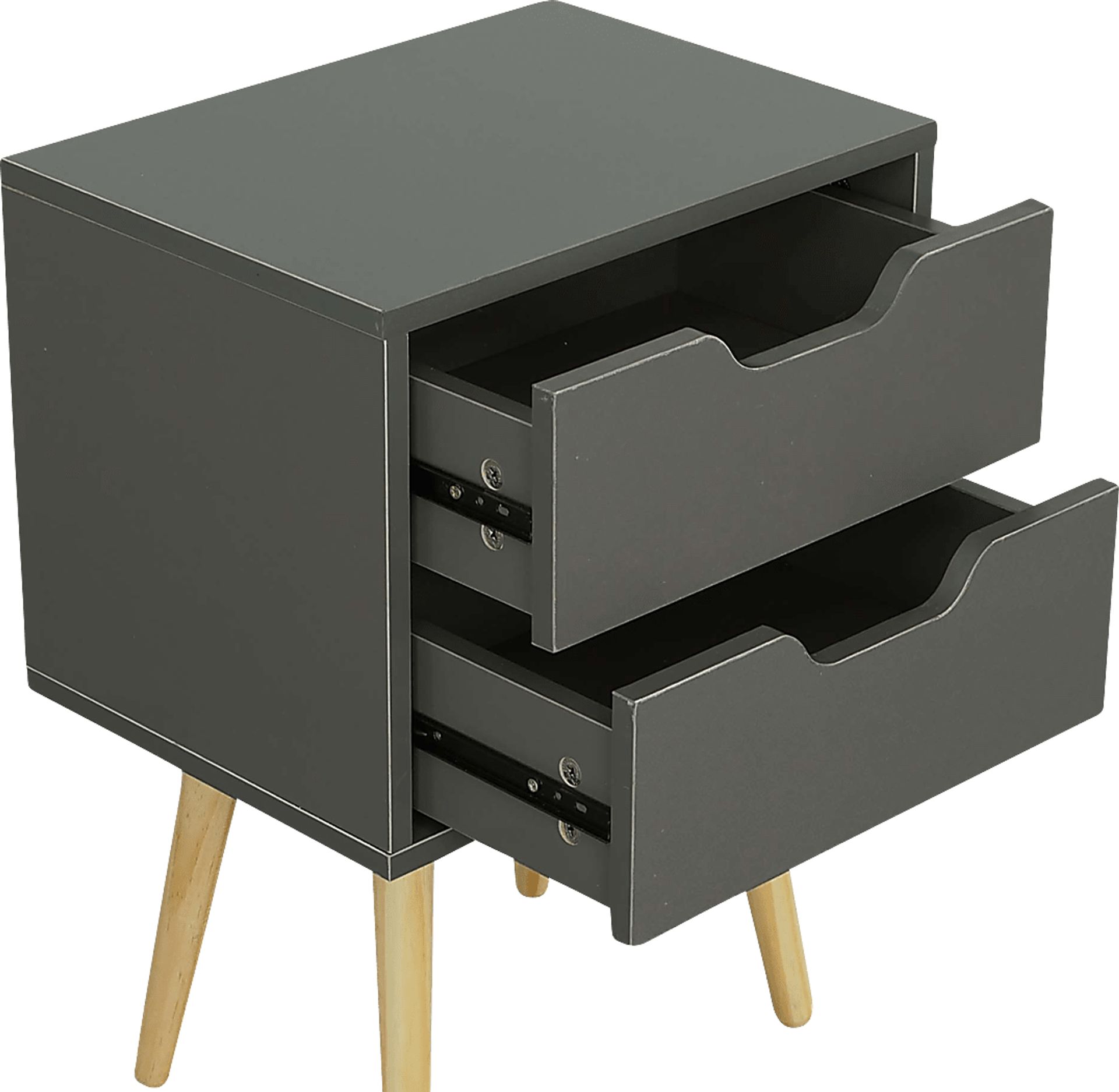 Ataturk Gray Nightstand - Image 2