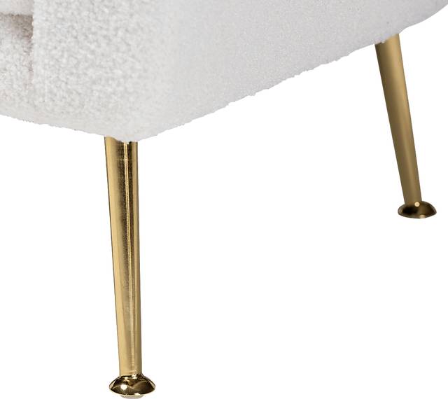 Atcheson Ivory Accent Chair - Thumbnail - Image 7