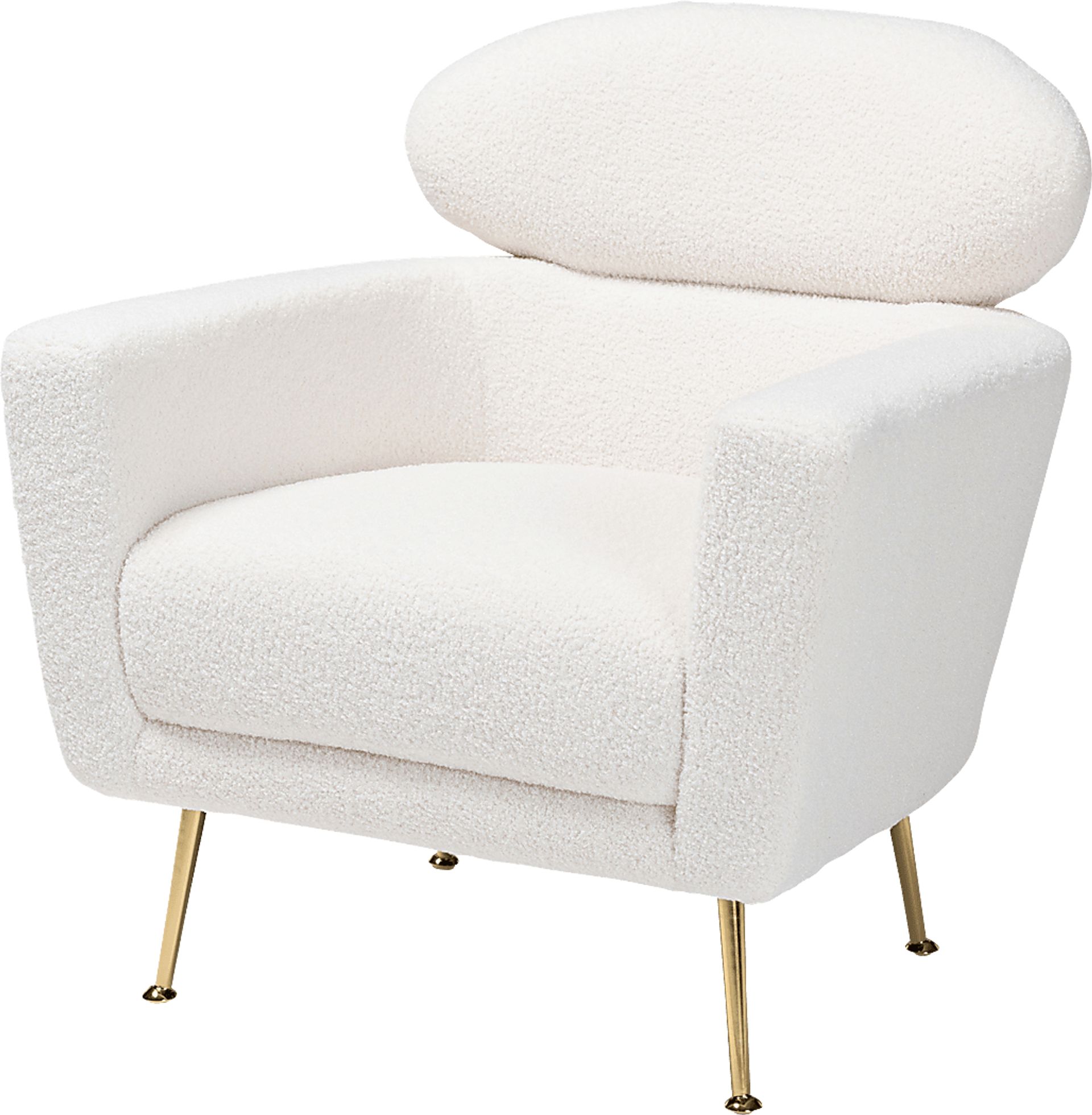 Atcheson Ivory Accent Chair - Image 1
