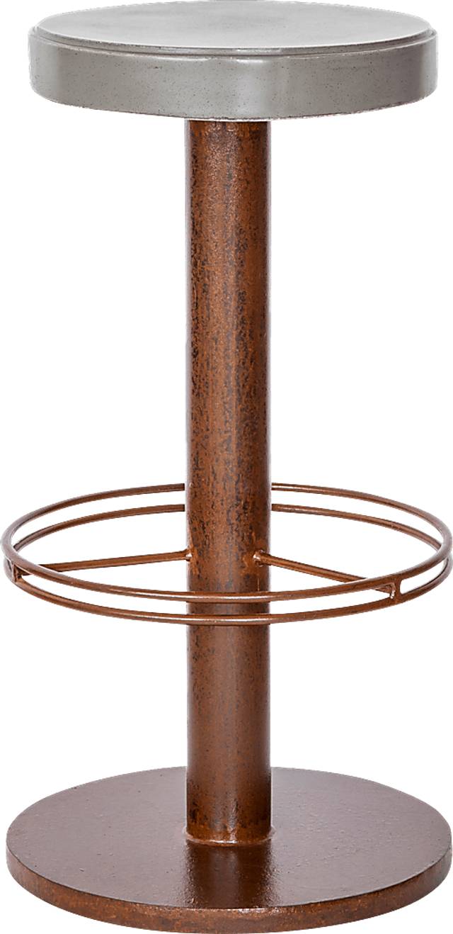 Atchison Dark Gray Outdoor Barstool - Thumbnail - Image 1