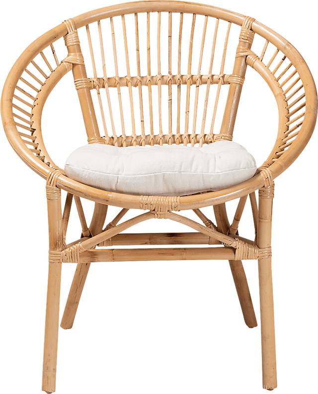 Atella Ann II Brown Arm Chair - Thumbnail - Image 3