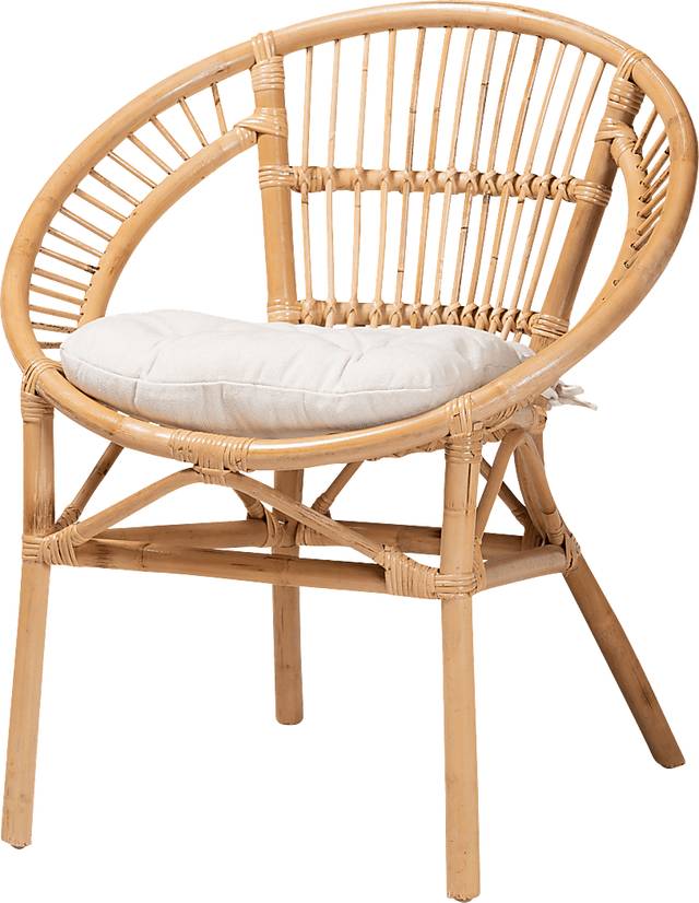 Atella Ann II Brown Arm Chair - Thumbnail - Image 1