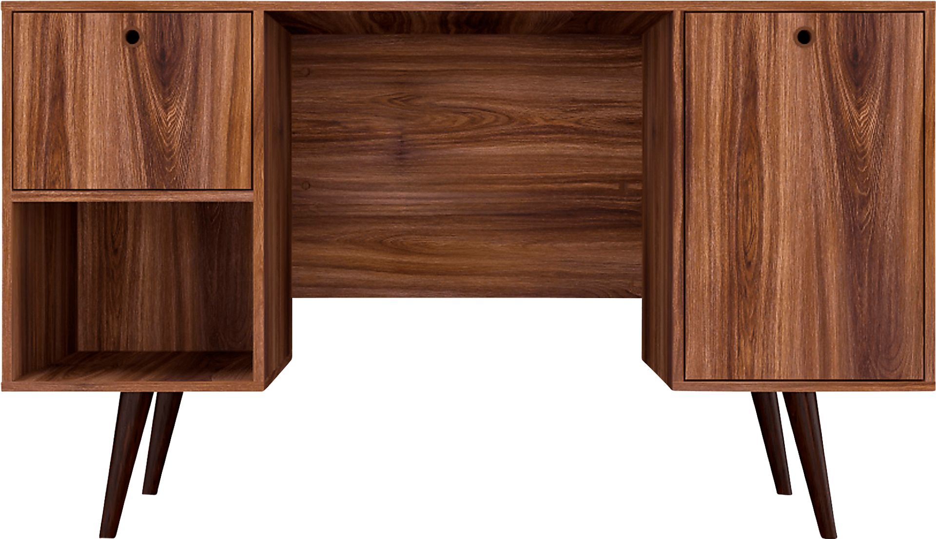 Athalee Dark Brown Desk - Image 4