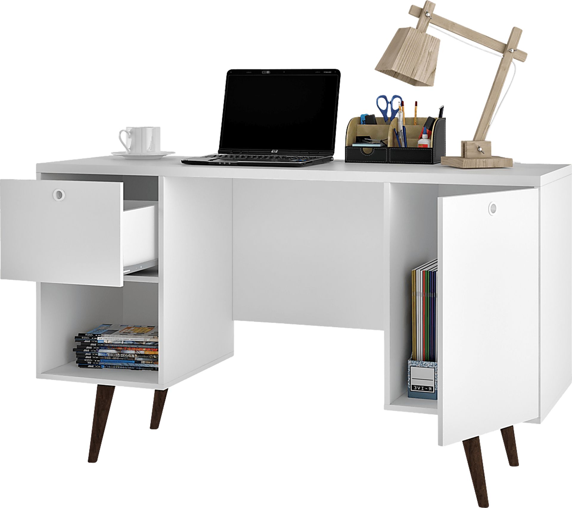 Athalee White Desk - Image 3