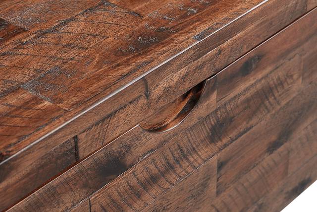 Athalien Brown Storage Bench - Thumbnail - Image 5