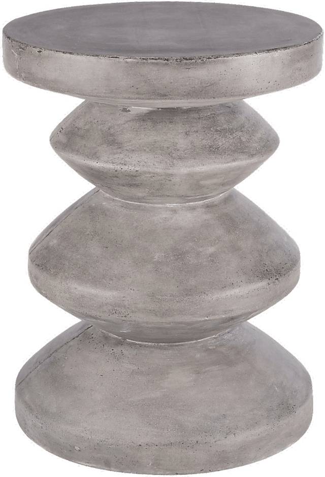 Athen Silver End Table - Thumbnail - Image 1