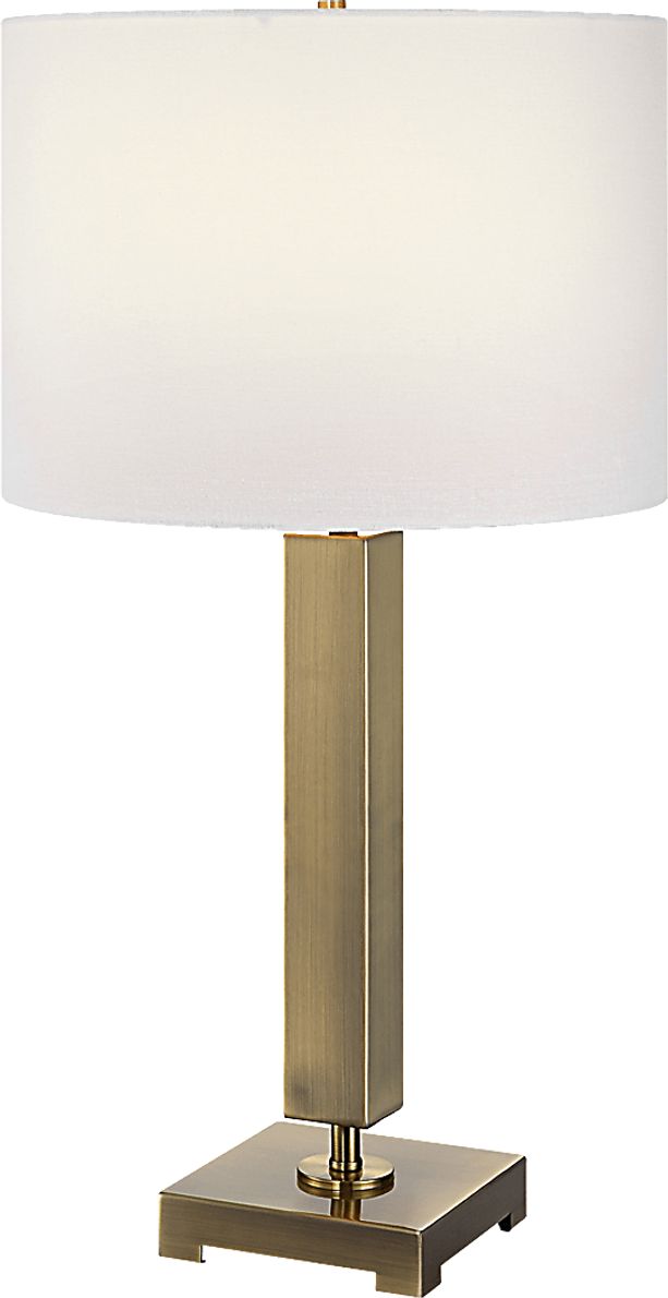 Athena Road Brass Lamp