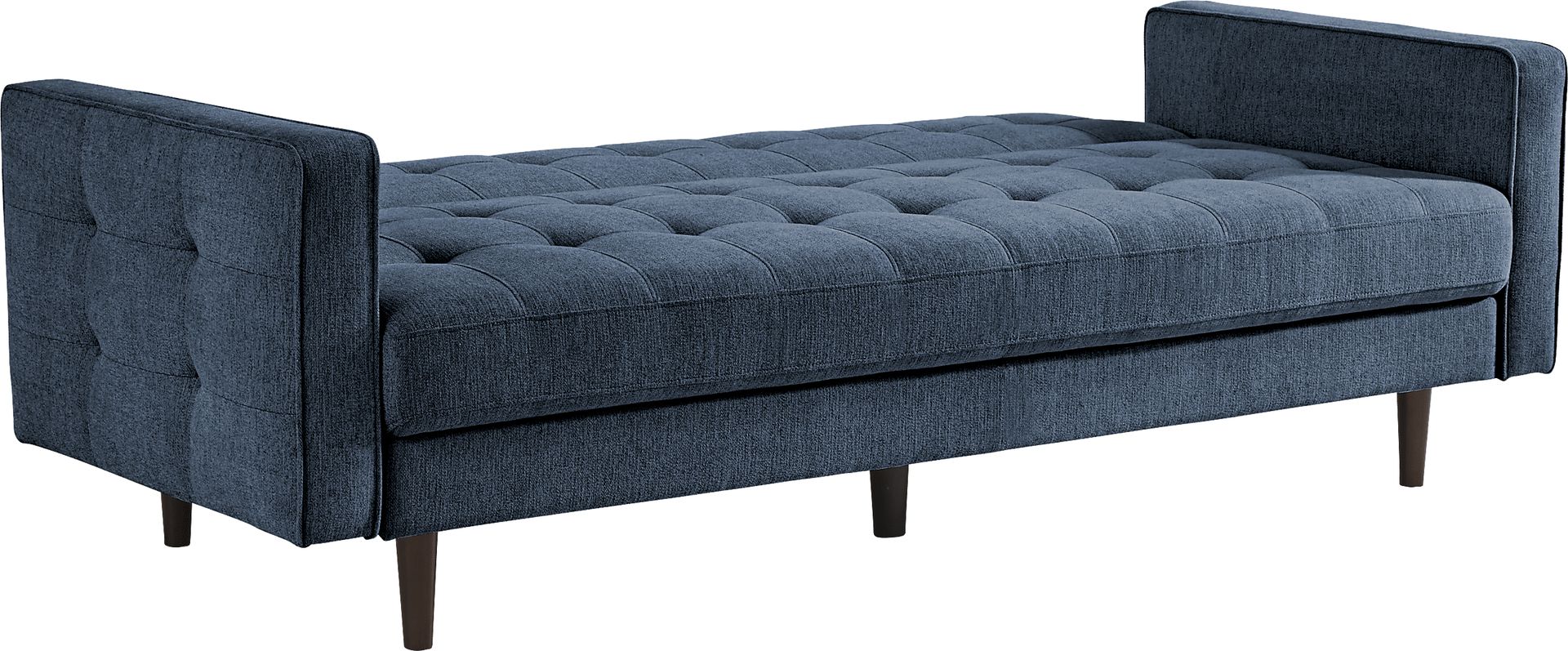 Athens Navy Convertible Sleeper Sofa - Image 11
