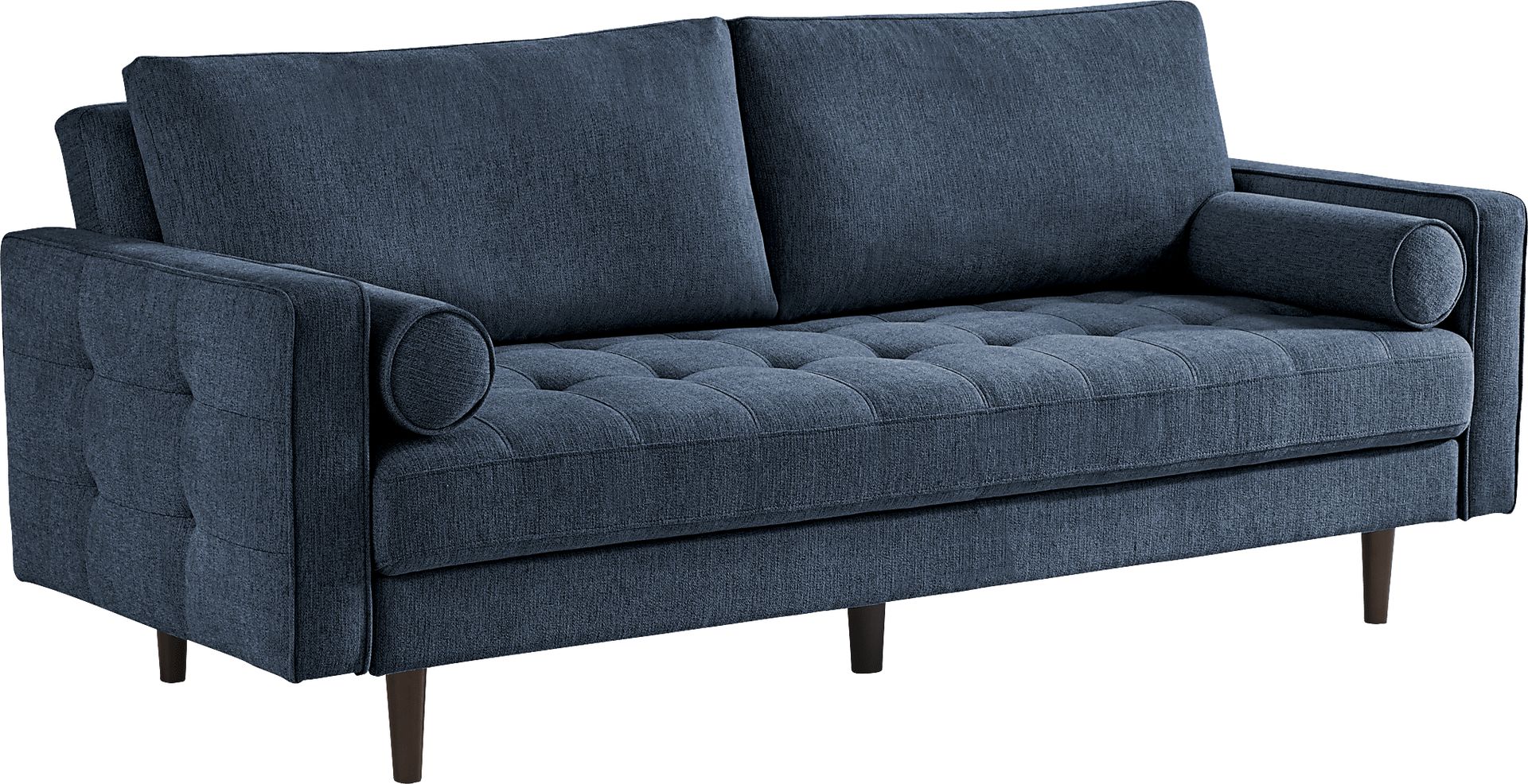 Athens Navy Convertible Sleeper Sofa - Image 2