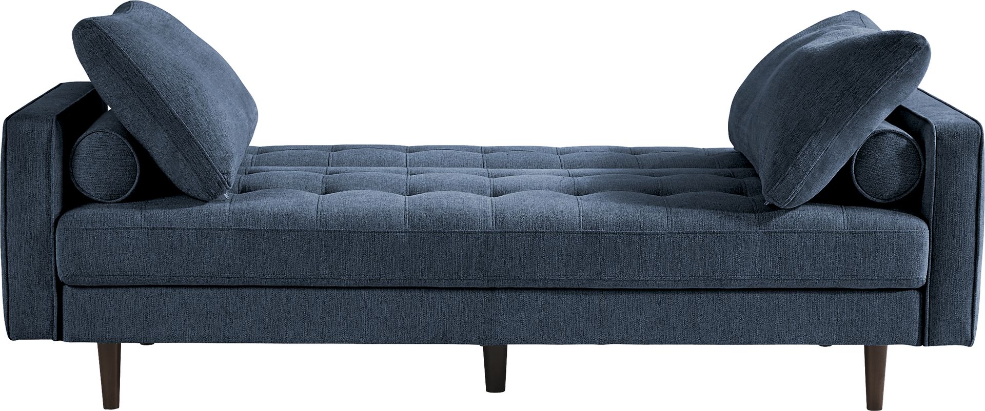 Athens Navy Convertible Sleeper Sofa - Image 8