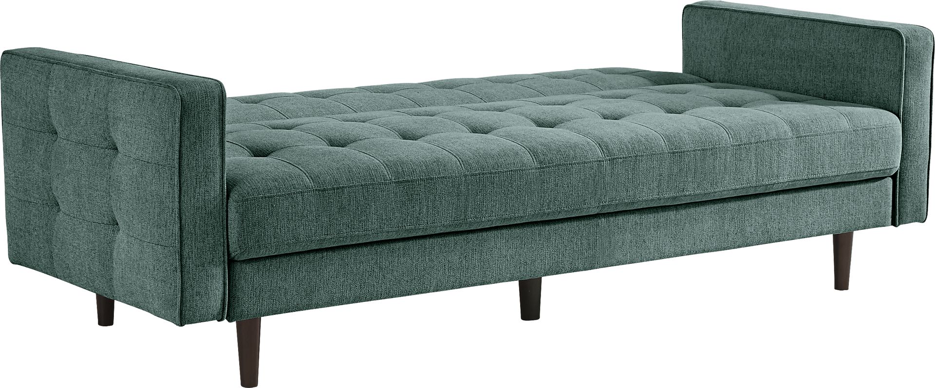 Athens Teal Convertible Sleeper Sofa - Image 11