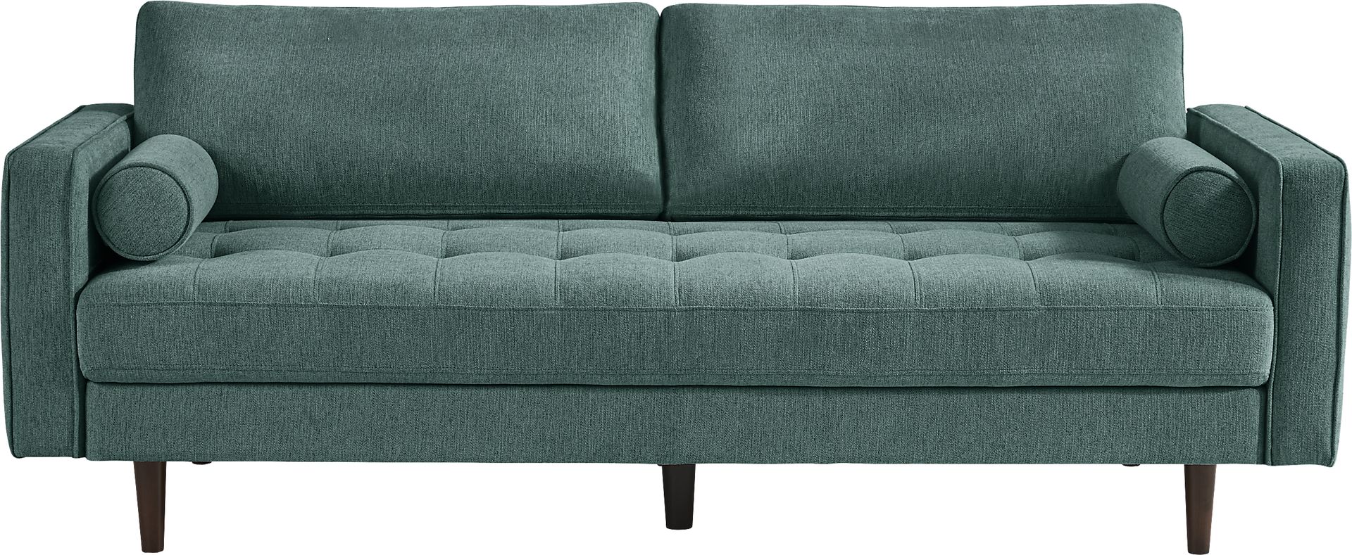 Athens Teal Convertible Sleeper Sofa - Image 3