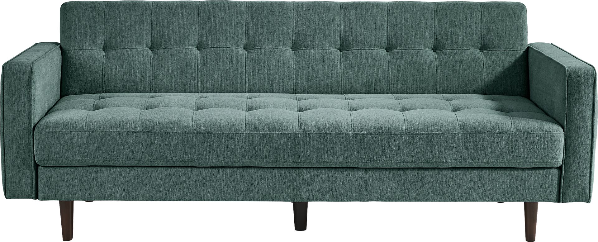 Athens Teal Convertible Sleeper Sofa - Image 5