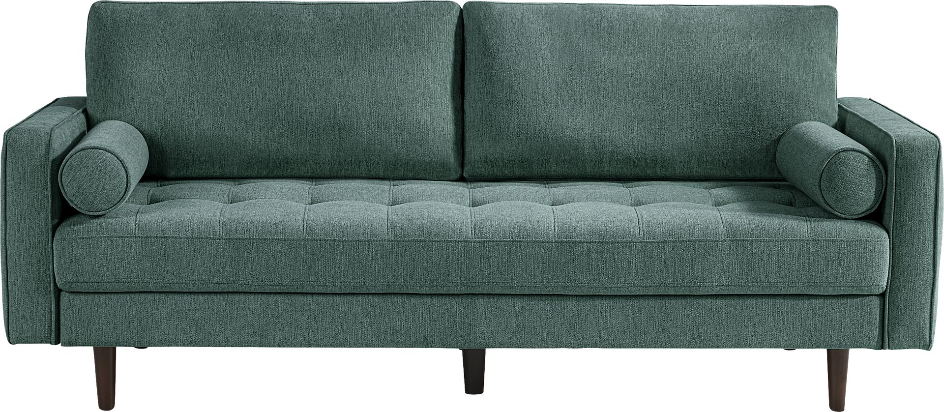 Athens Teal Convertible Sleeper Sofa - Image 1