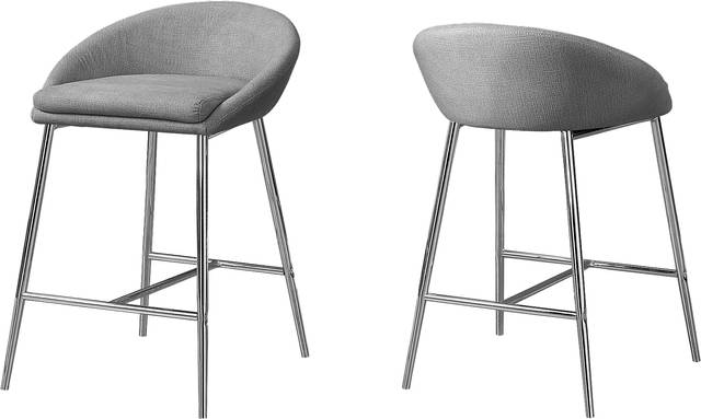 Athlone Gray Counter Height Stool (Set of 2) - Thumbnail - Image 1