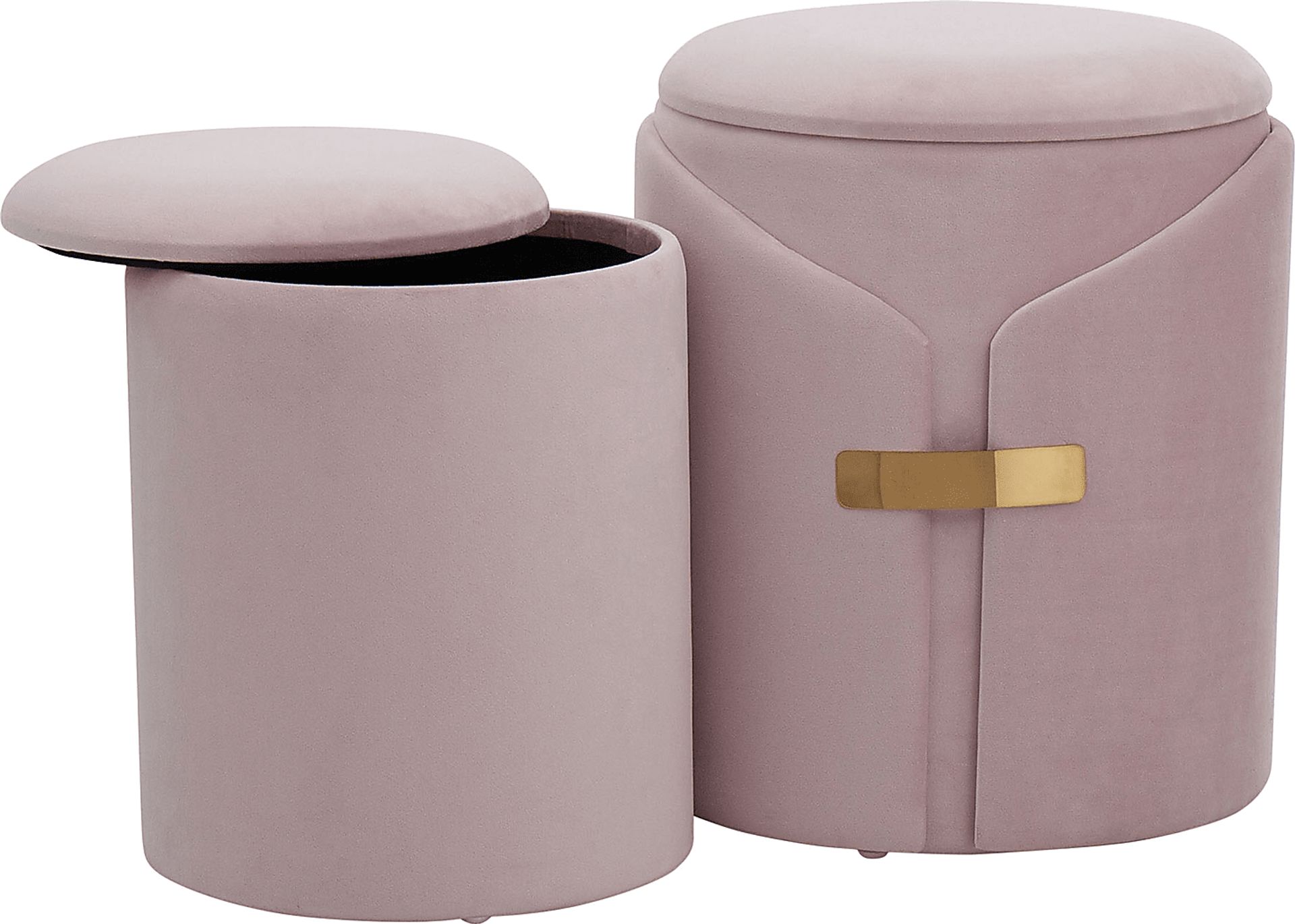 Atholgate Blush Ottoman, Set of 2 - Image 4