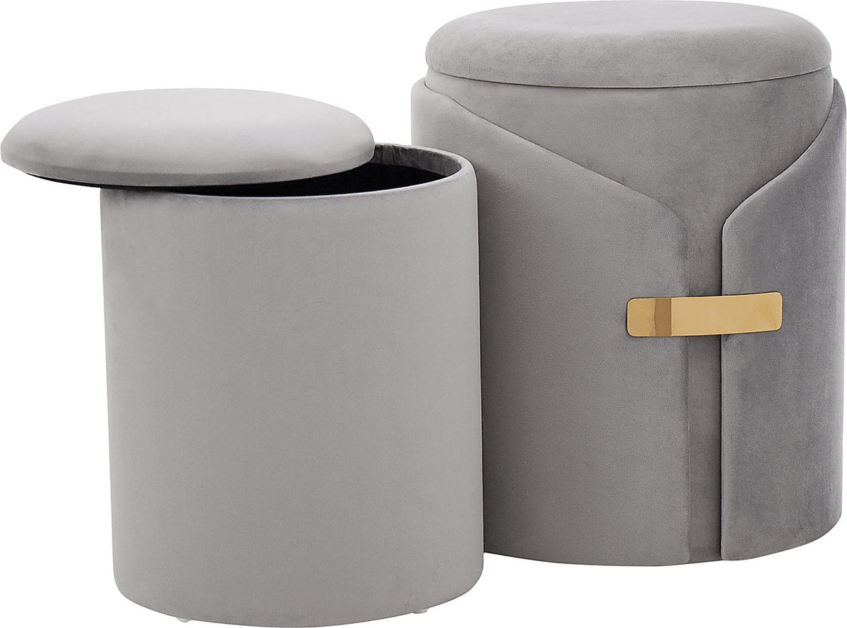 Atholgate Ottoman, Set Of 2