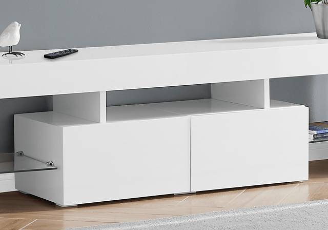 Atholwood White 63 in. Console - Thumbnail - Image 2