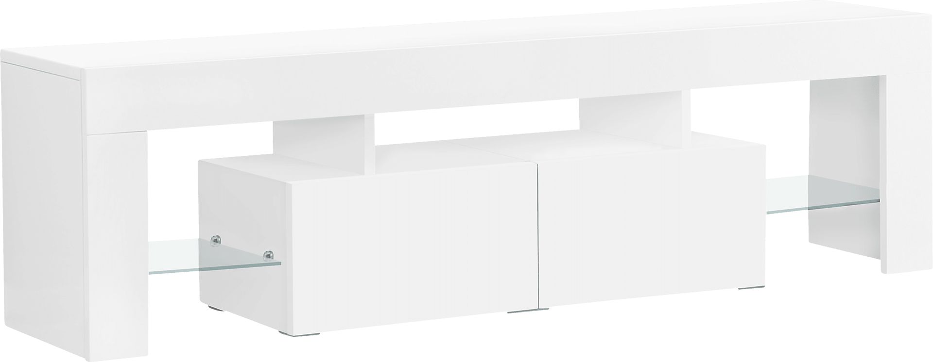 Atholwood White 63 in. Console - Image 1