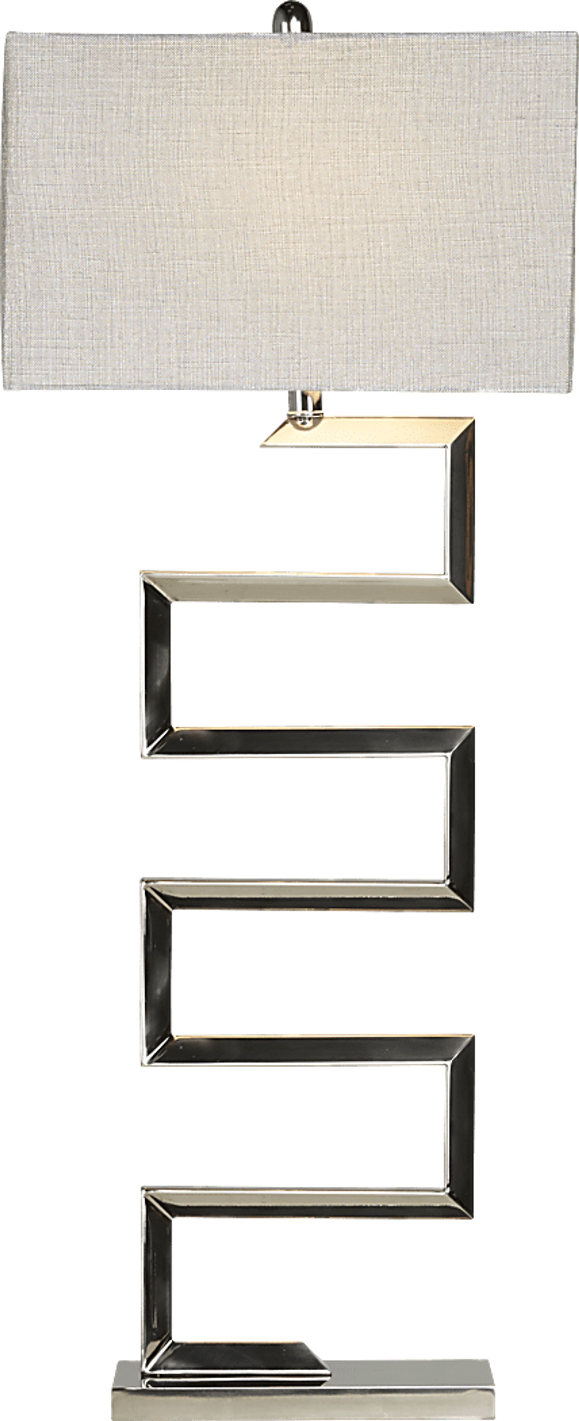 Athos Silver Floor Lamp - Image 1