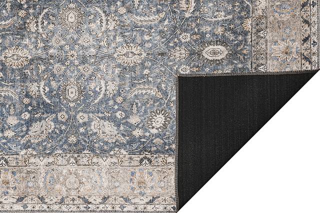 Ativer Blue 5' x 7'6 Rug - Thumbnail - Image 4