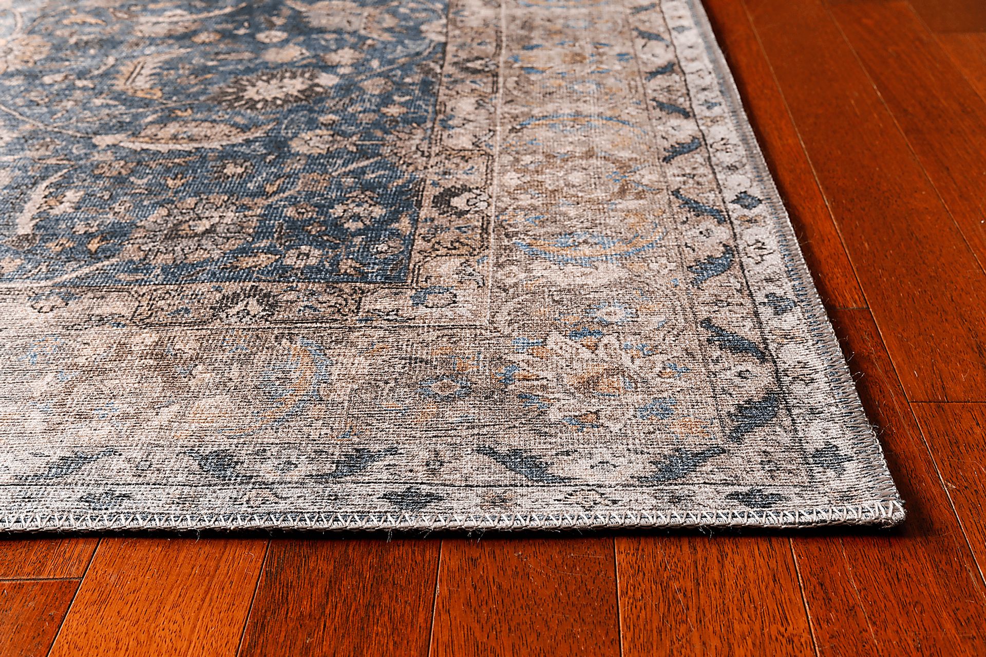 Ativer Blue 7'6 x 9'6 Rug - Image 3