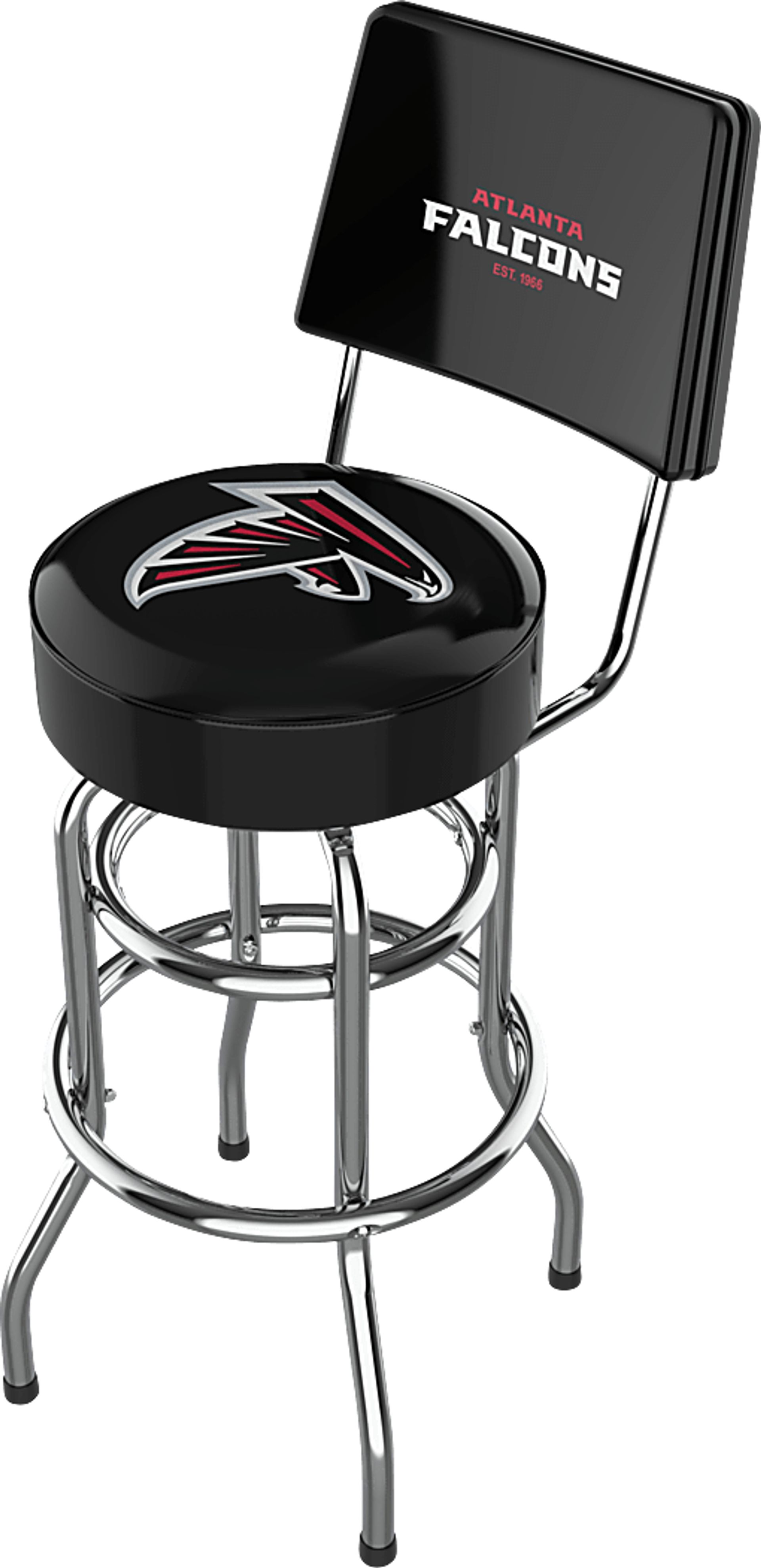 Atlanta Falcons Black Barstool - Image 1