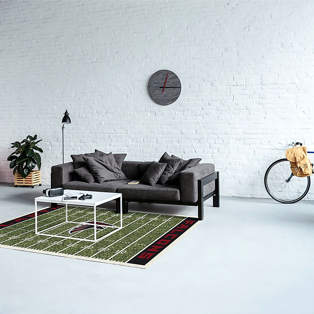 Atlanta Falcons Green 4' x 6' Rug - Thumbnail 3