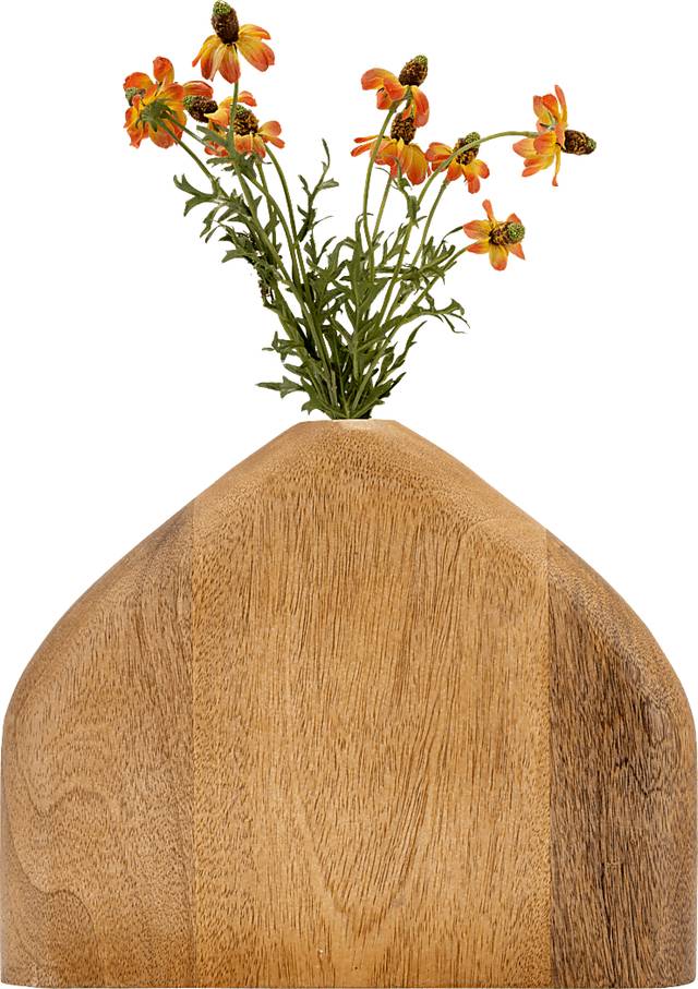 Atmell Brown 9 in. Vase - Thumbnail - Image 2