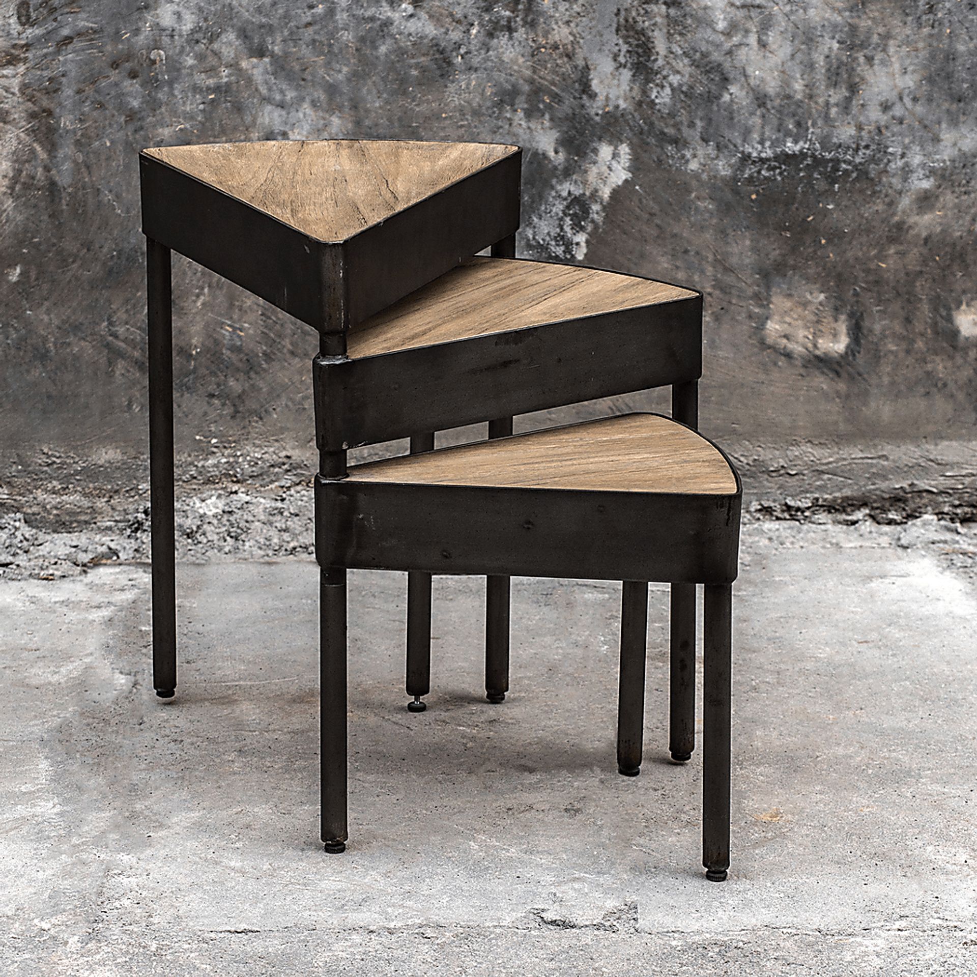 Atoka Brown Nesting Table - Image 2