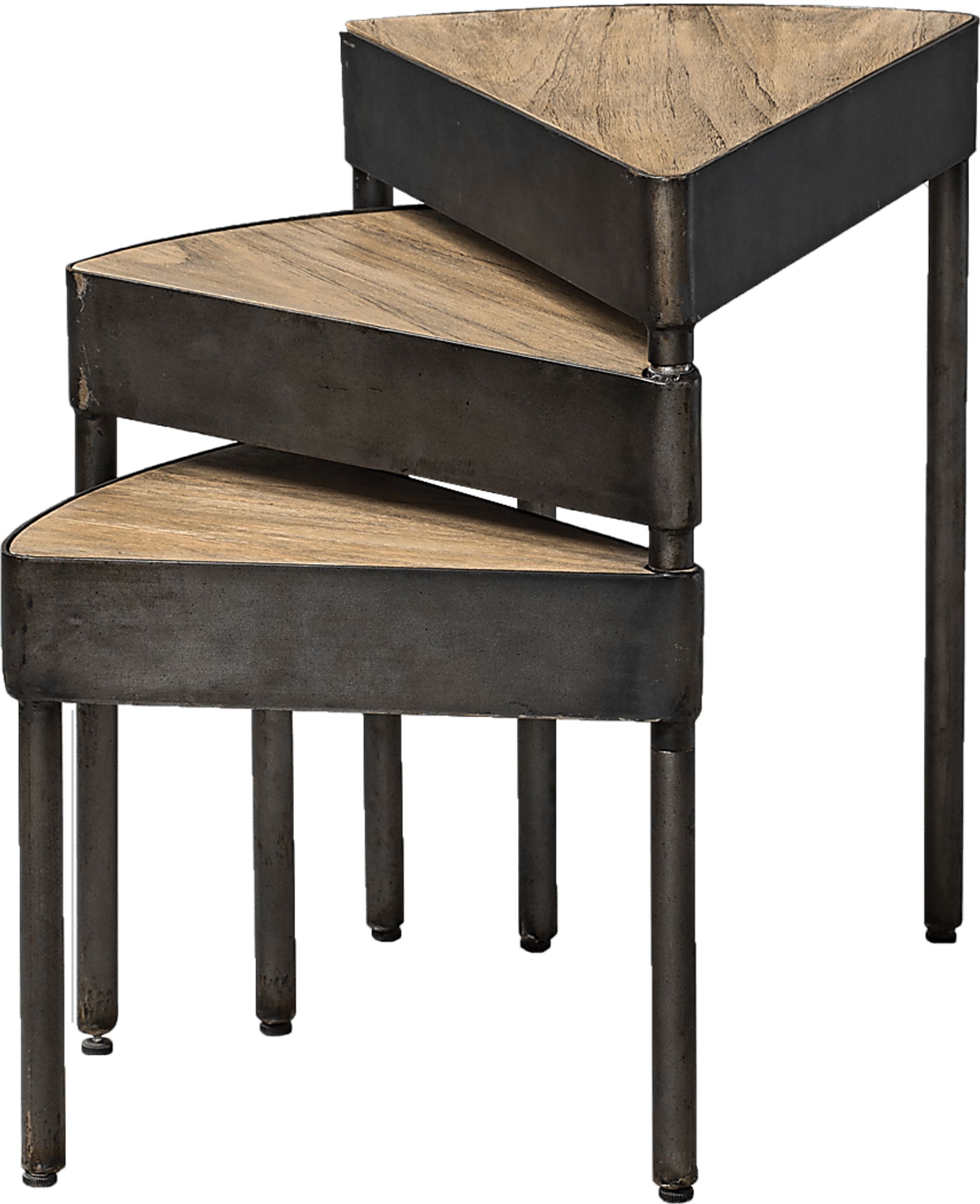 Atoka Brown Nesting Table - Image 1