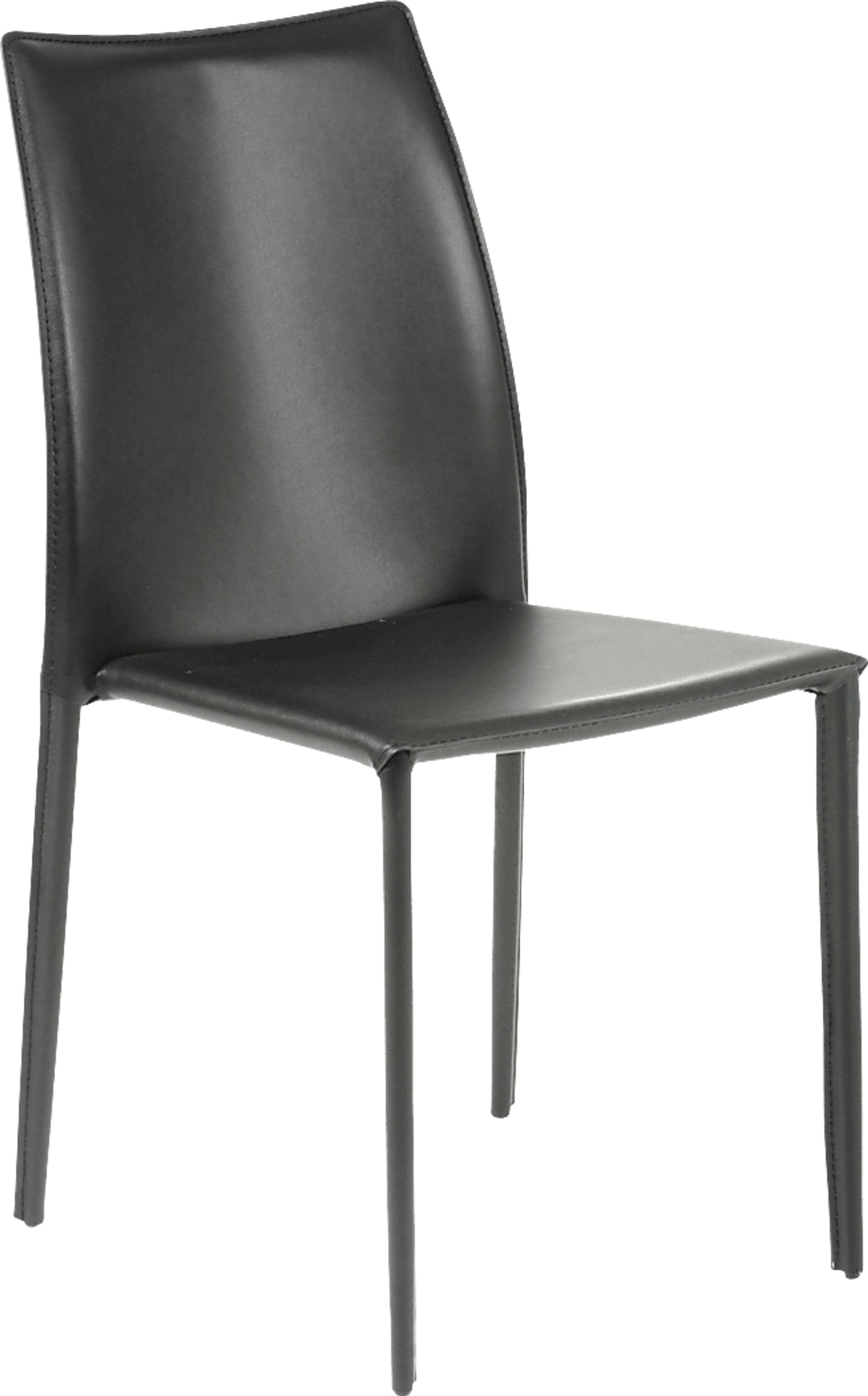 Attakapas Black Dining Chair, Set of 2 - Image 4