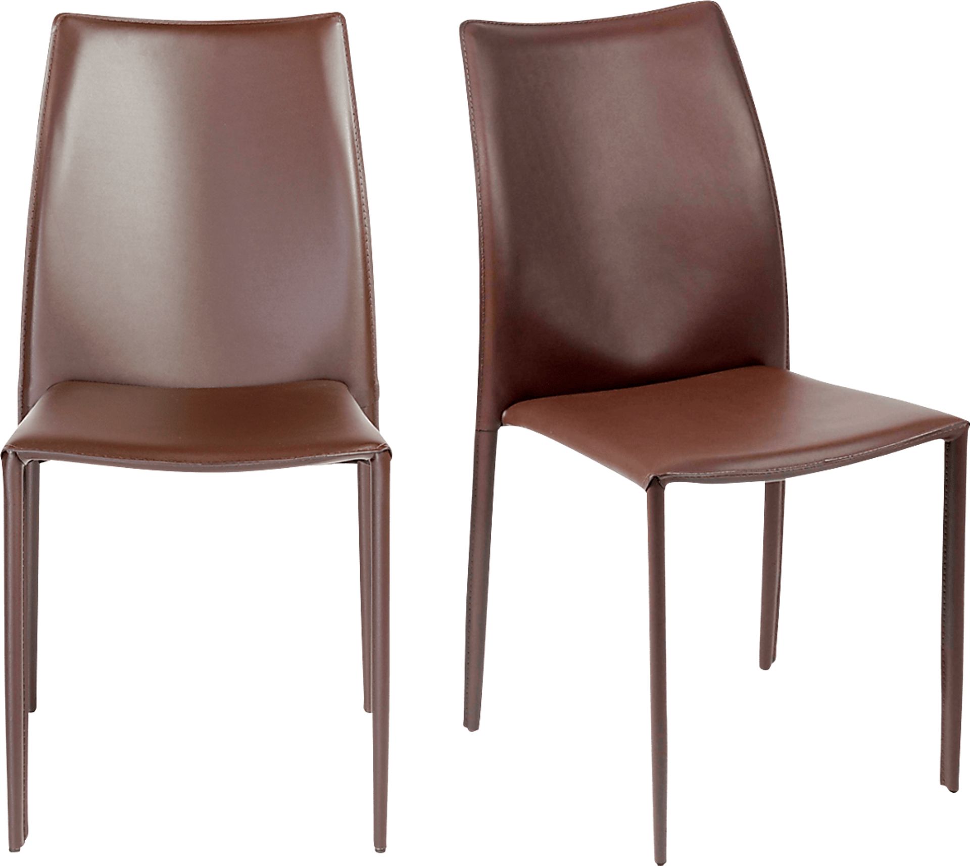 Attakapas Brown Dining Chair, Set of 2 - Image 1