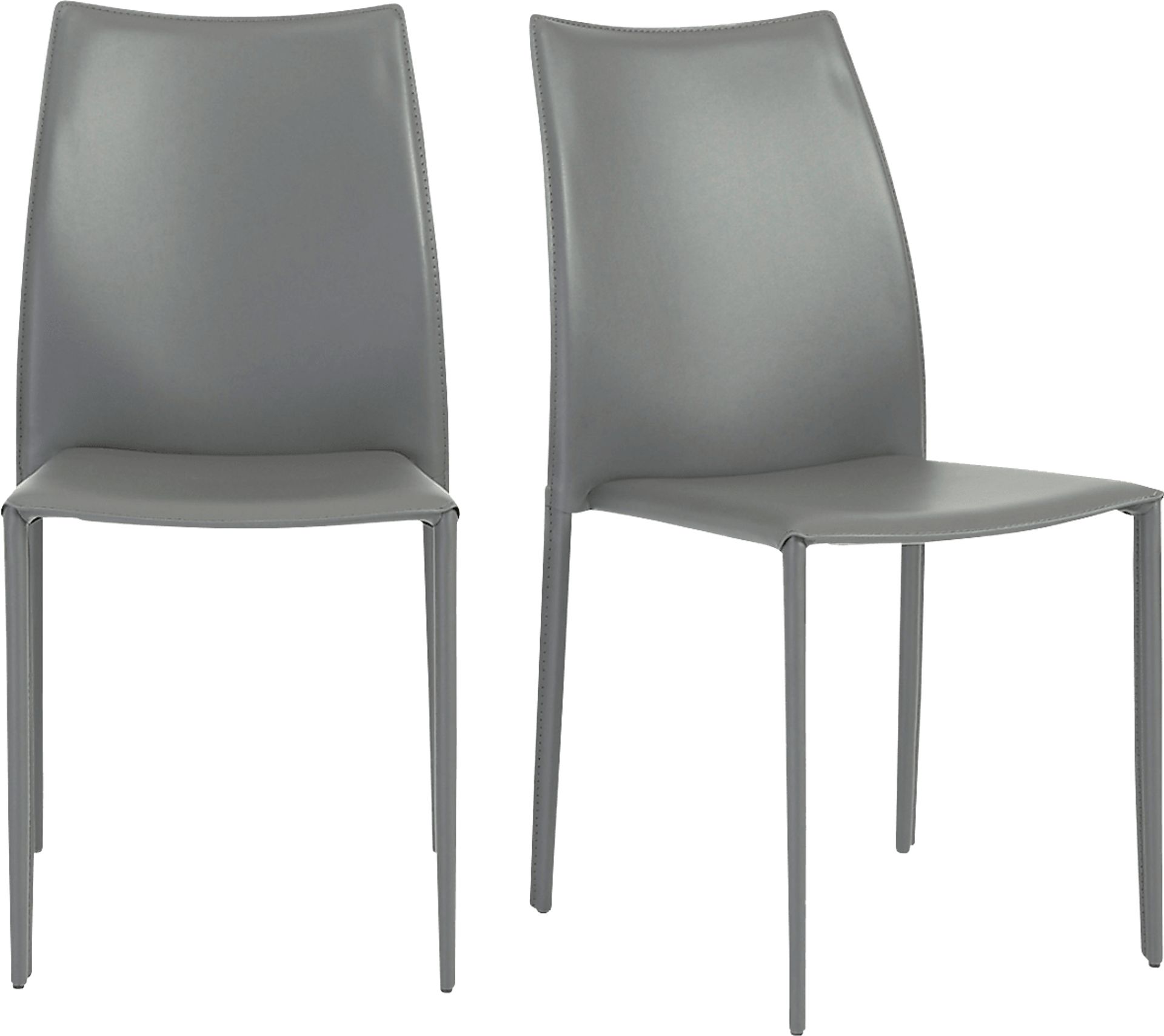Attakapas Gray Dining Chair, Set of 2 - Image 1