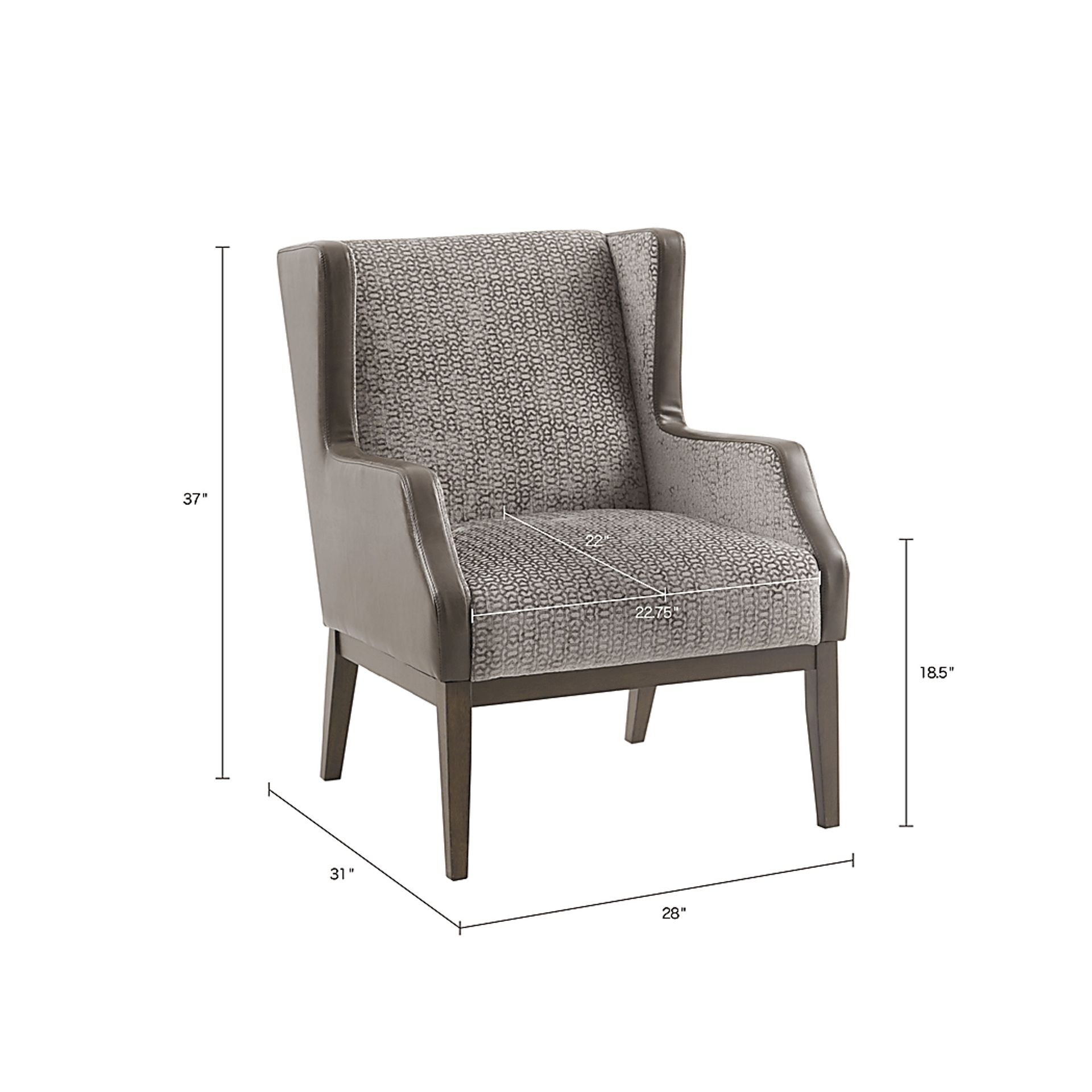Attalla Cream Accent Chair - Image 7