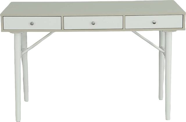 Attems White Vanity Desk - Thumbnail - Image 2