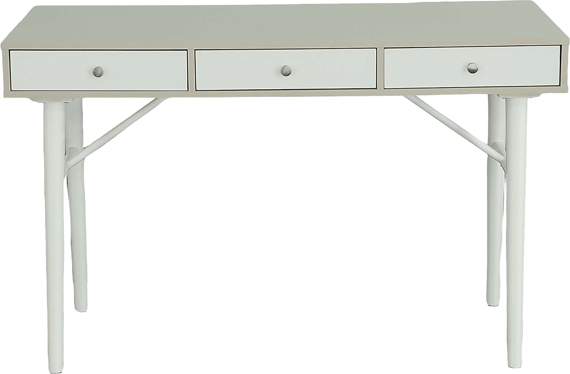 Attems White Vanity Desk - Image 2