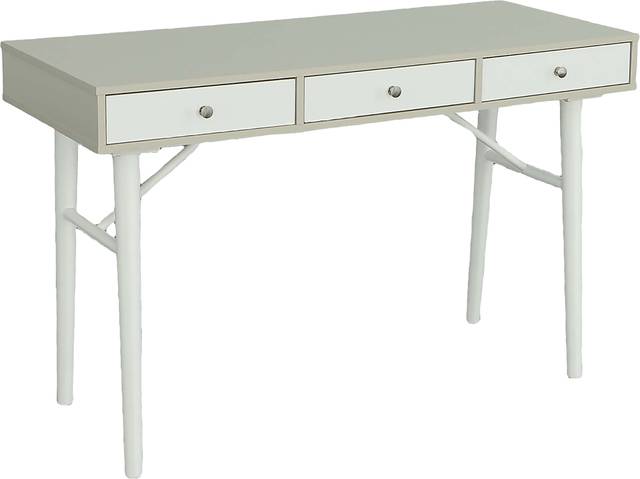 Attems White Vanity Desk - Thumbnail - Image 1