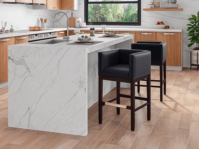 Atterbrock Black Counter Height Stool - Thumbnail - Image 2