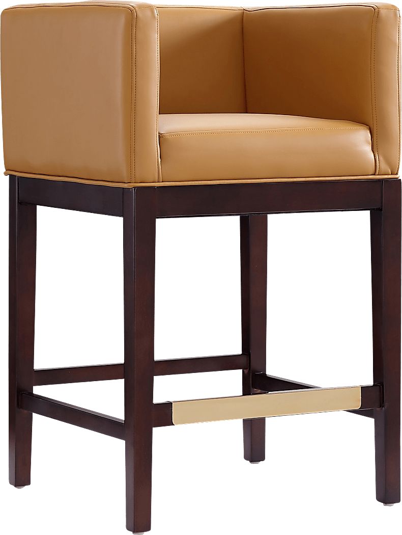Atterbrock Camel Counter Height Stool