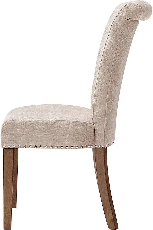 Atticks Cream Dining Chair, Set of 2 - Thumbnail - Image 4
