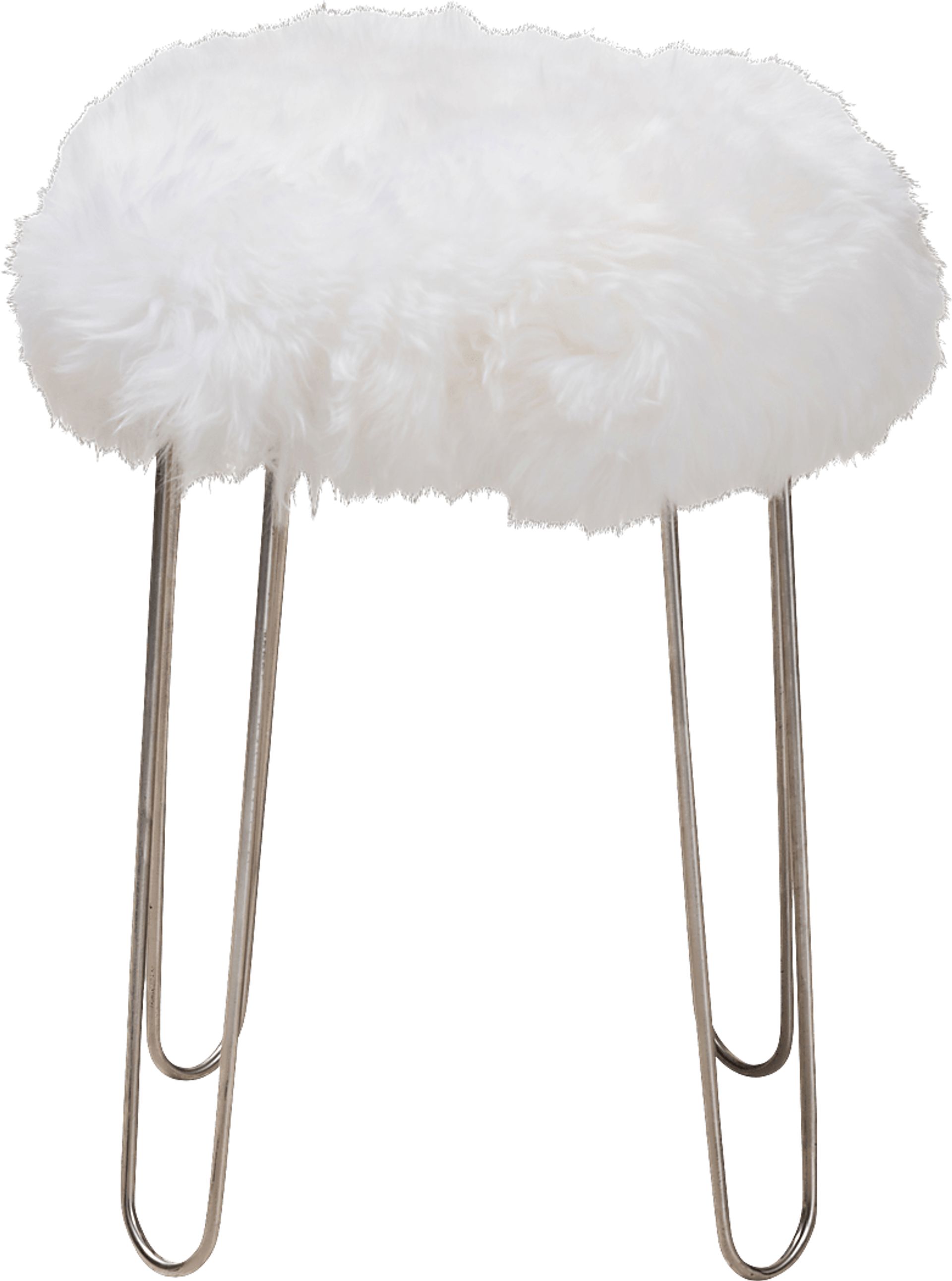 Attleboro White Ottoman - Image 3