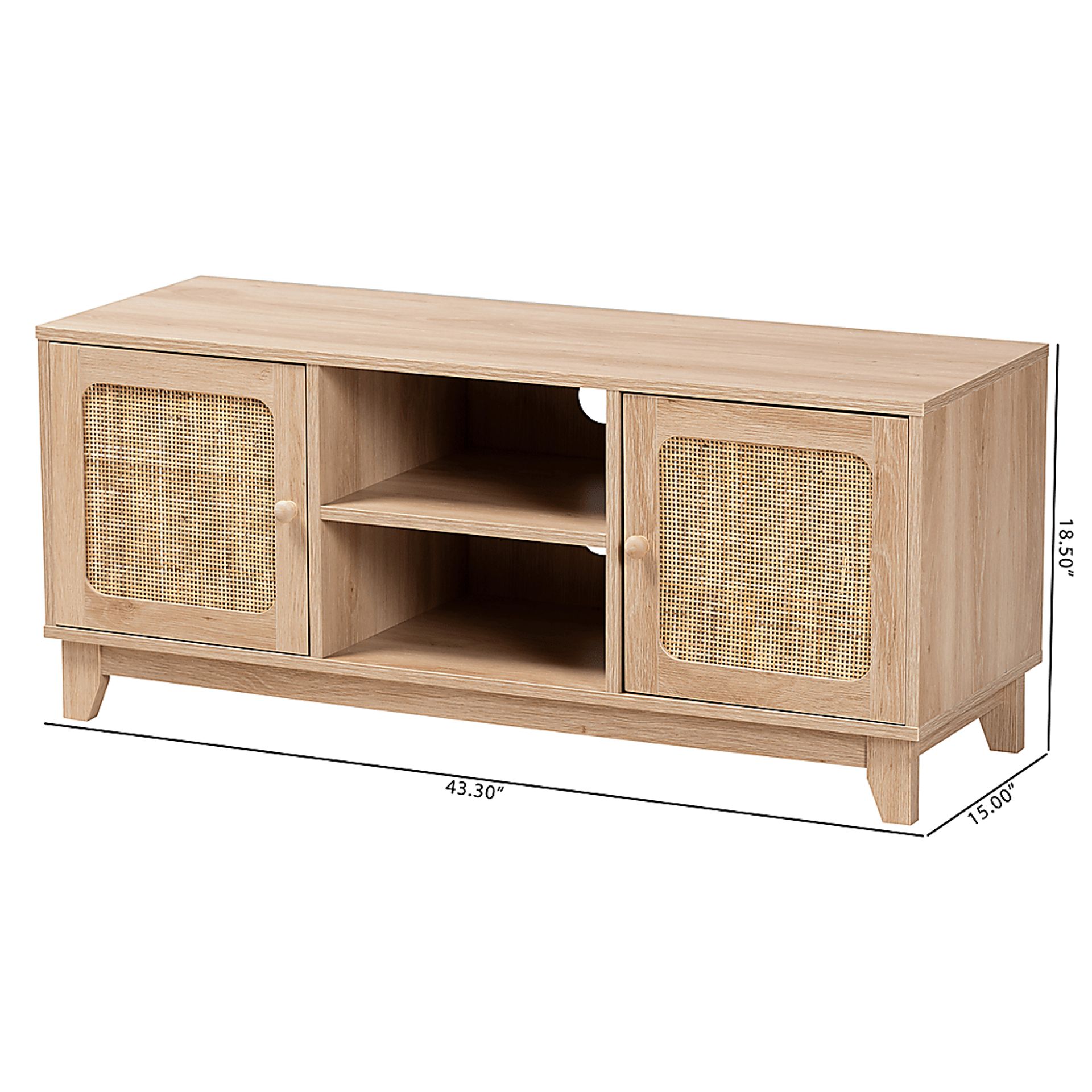 Attlebury Brown 43.5 in. Console - Image 10
