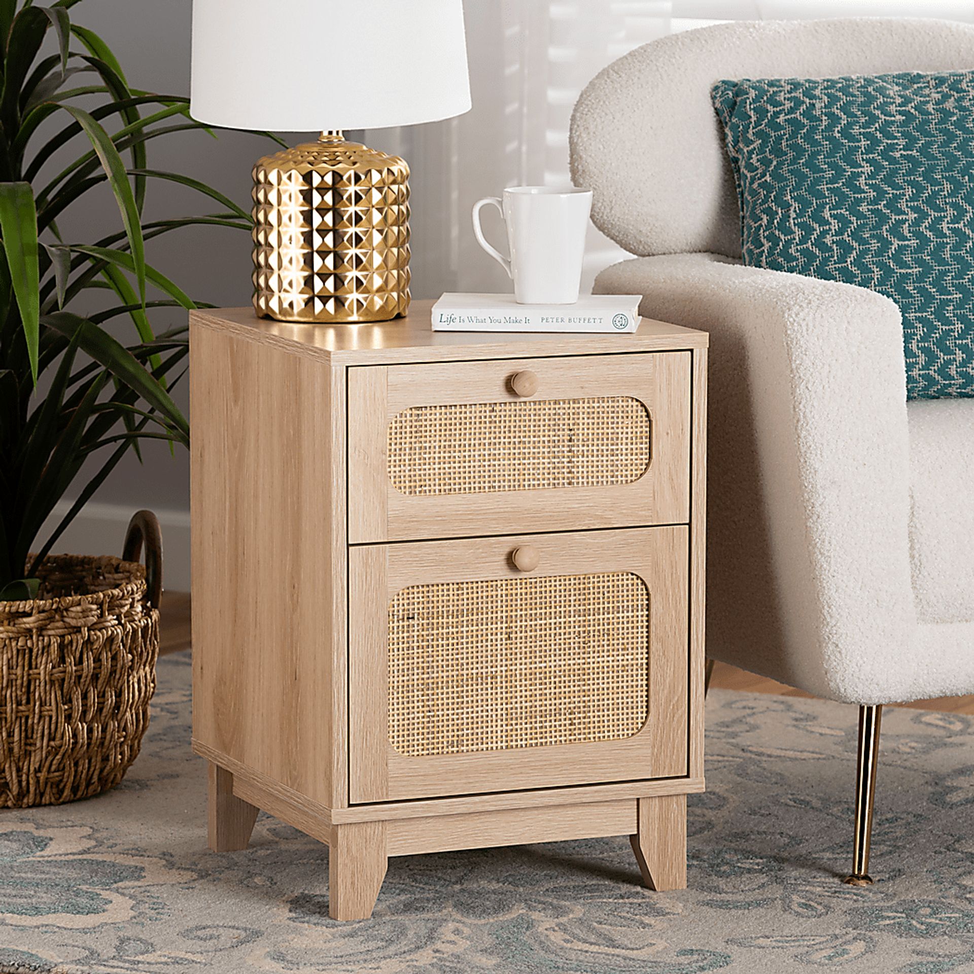 Attlebury Brown End Table - Image 2