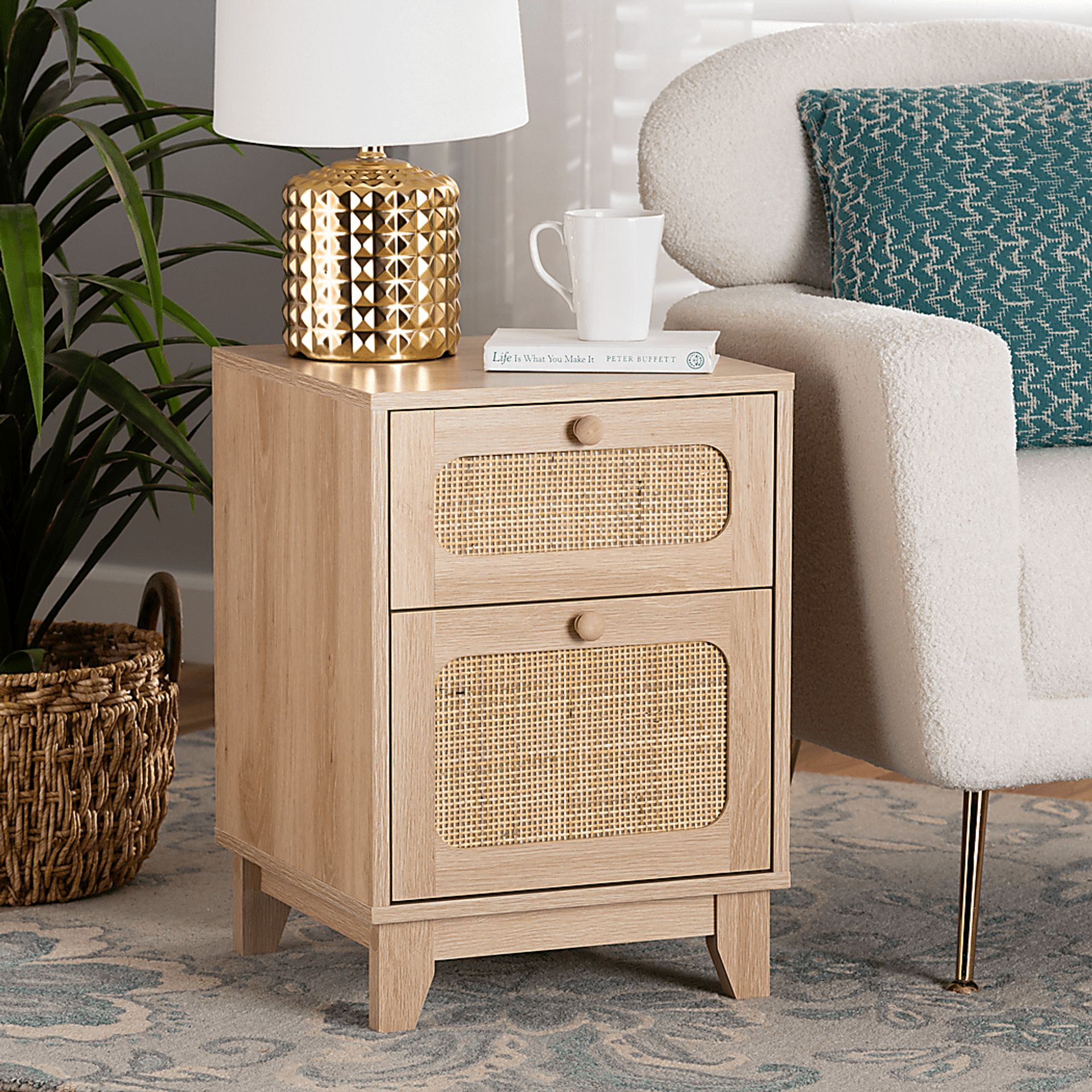 Attlebury Brown End Table - Image 2
