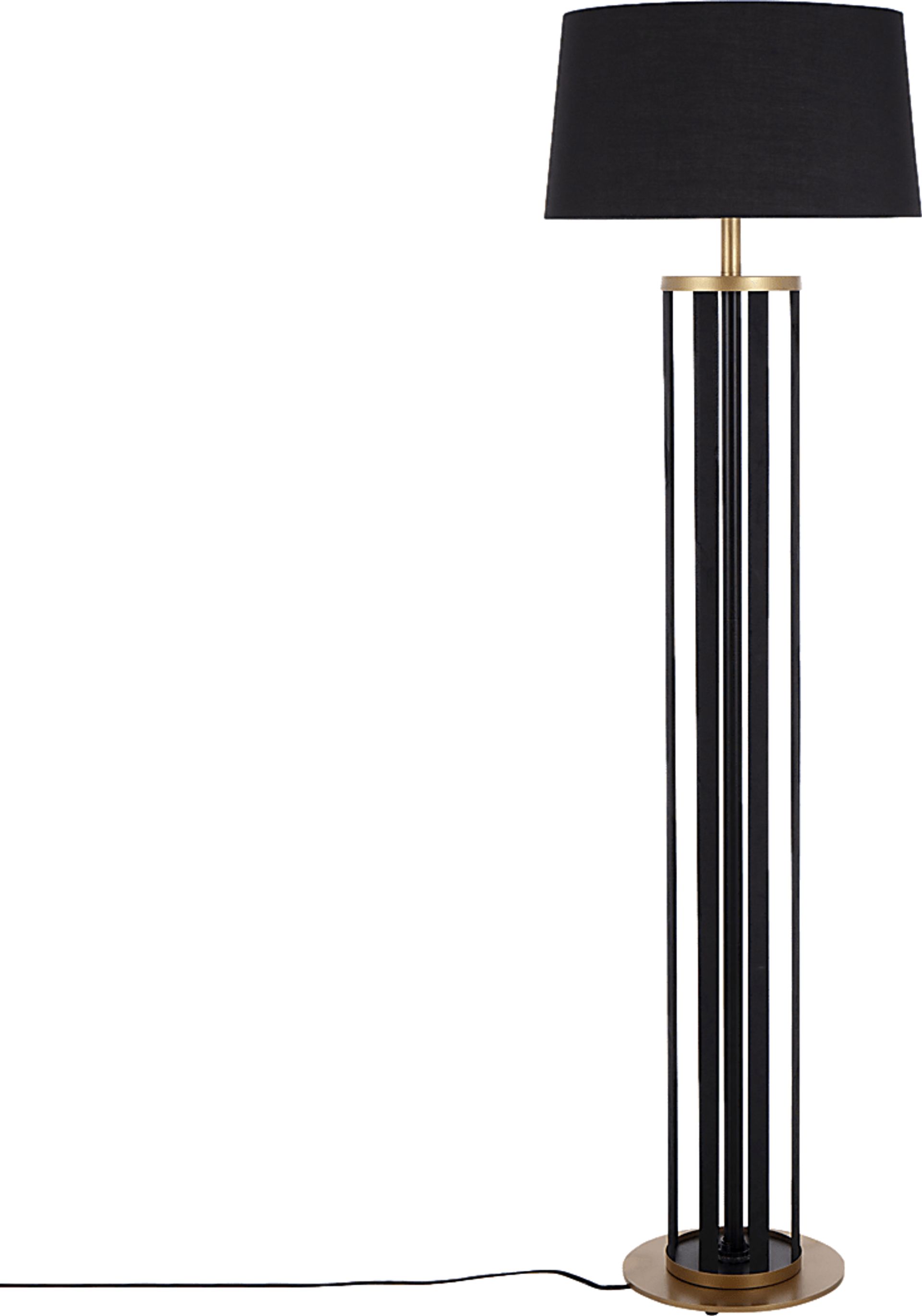 Atwater Cay Black Floor Lamp - Image 6