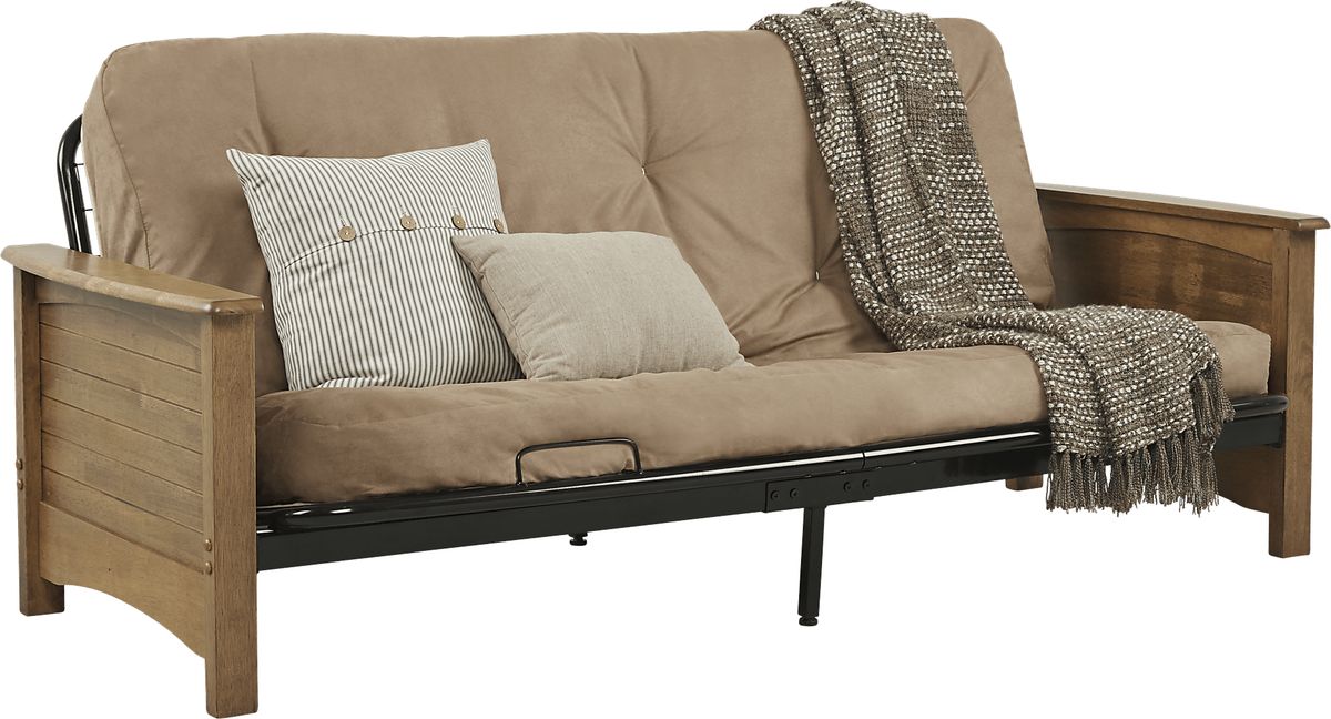 Aubert Brown Futon Rooms to Go